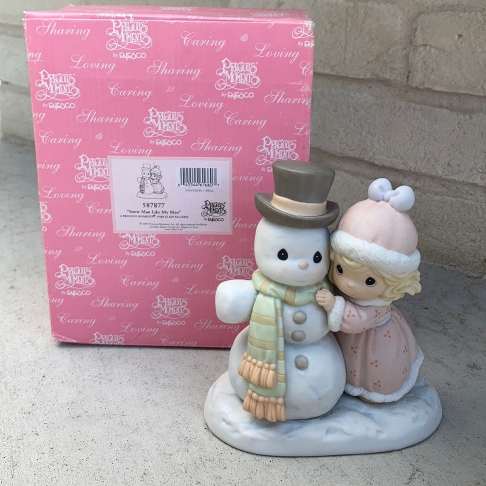 Snow Man Like My Man, Precious Moments Figurine
